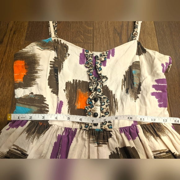 Kensie A-Line vibrant summer dress, size medium - Picture 6 of 10